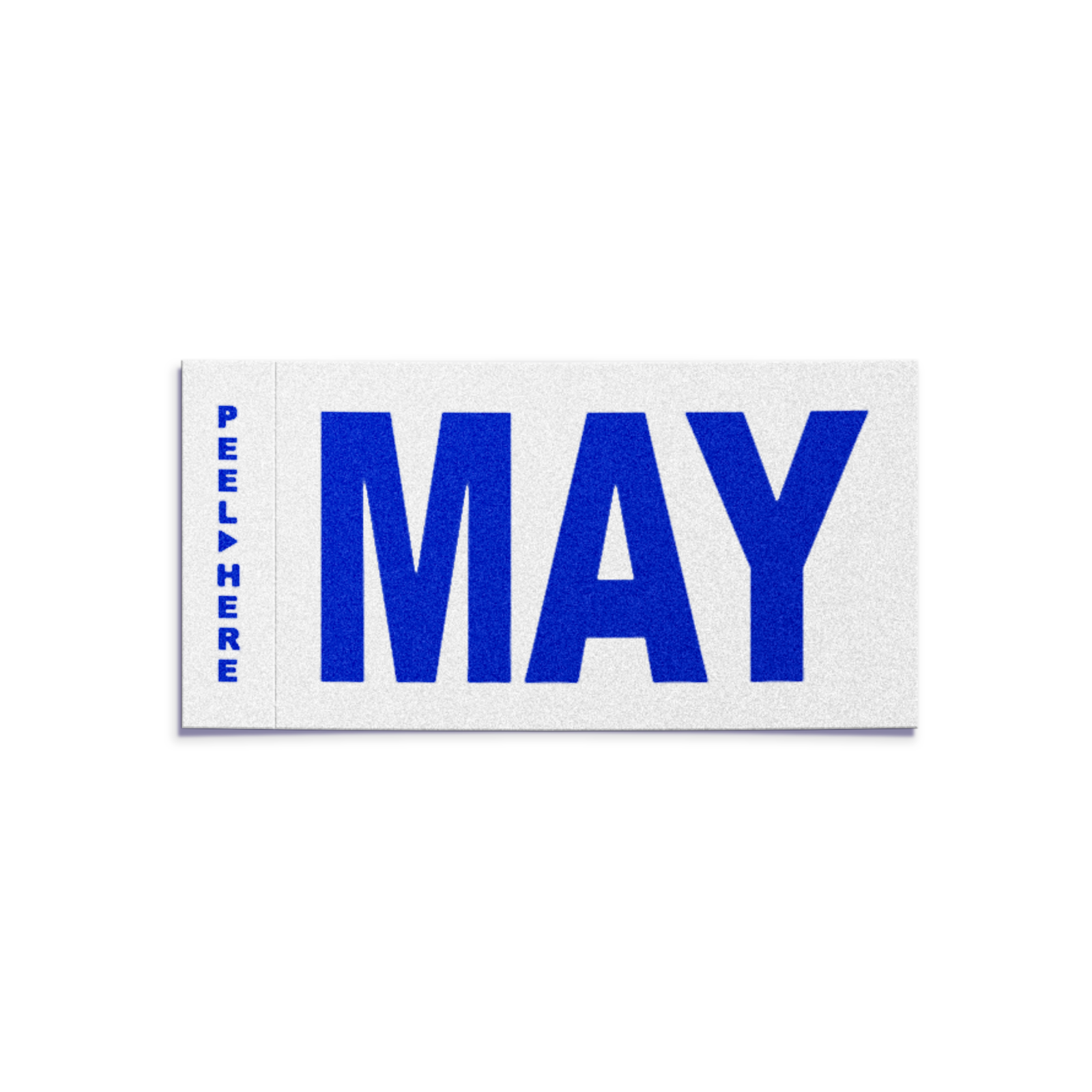 MAY - California License Plate YOM Month Sticker - CA DMV Registration Tag