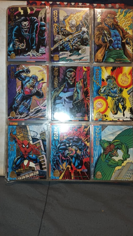 marvel universe cards 1994 complete set