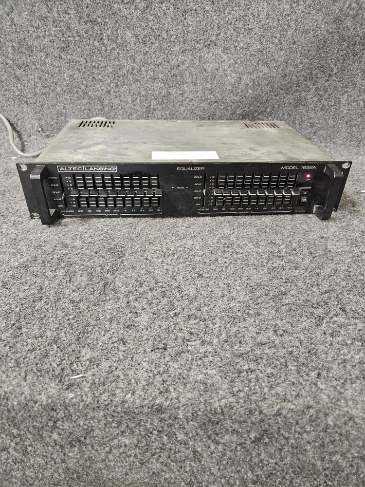 Altec Lansing 1652A, Stereo Graphic Equalizer