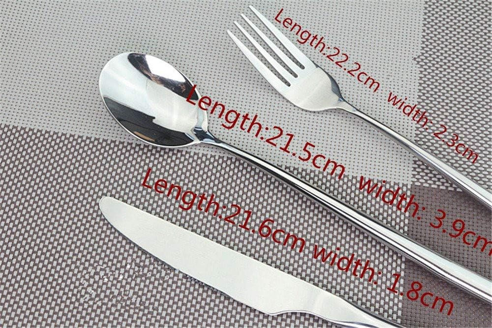 5Pcs Long-Handled Korean Stainless Steel Fork