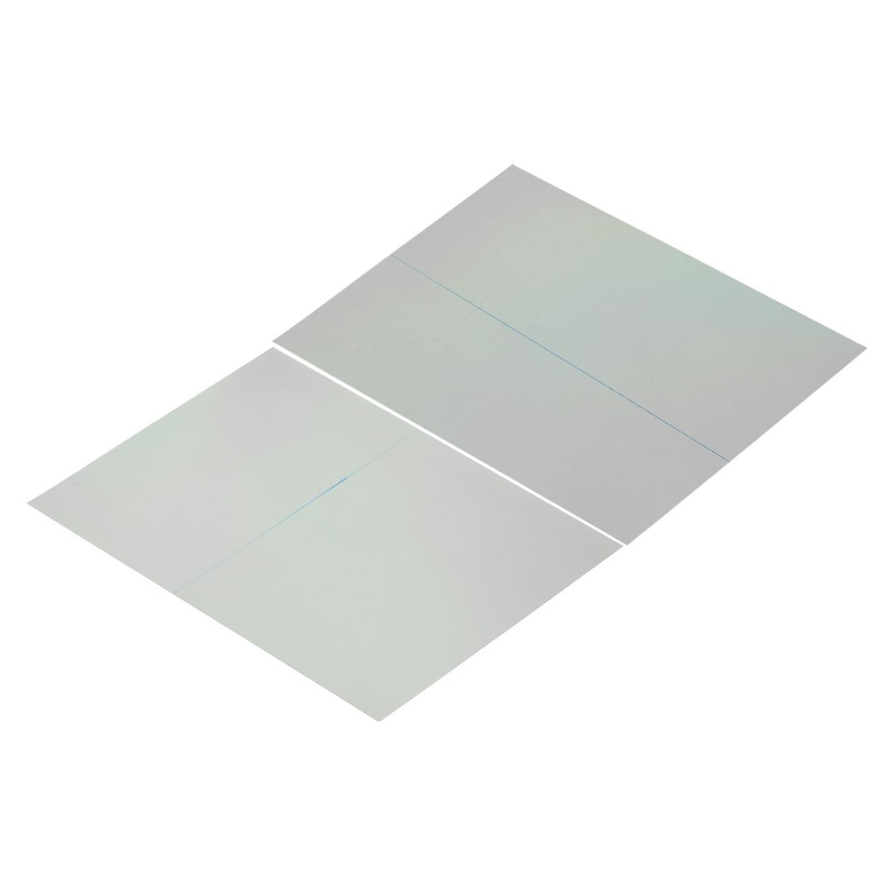 9.7in Polarized Film Sheet 2 Pack Adhesive Linear Polarizer Filter