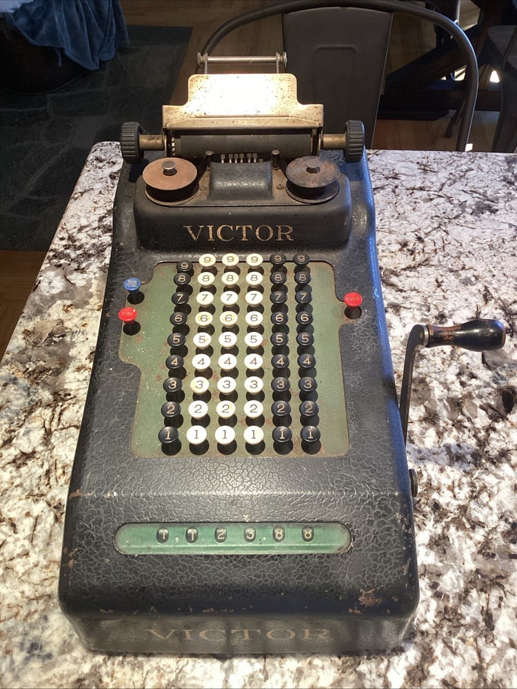 Vintage Victor Adding Machine