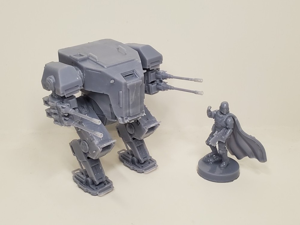 Helldivers 2 Patriot Exo Suit Miniature