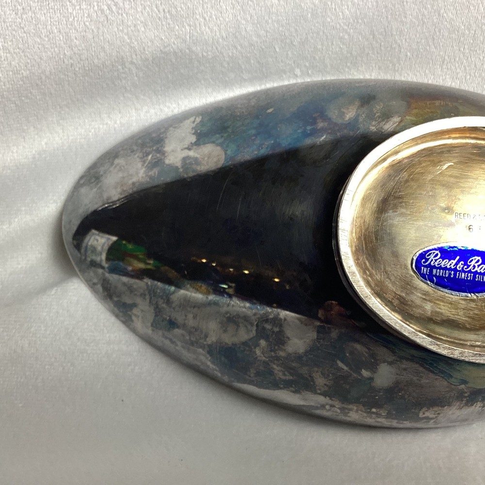 Reed & Barton Silverplated Yellow Teardrop Dish 65 by John Prip