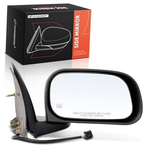 Passenger Side Power Door Mirror - Compatible with Dodge Durango 2004-2009 -