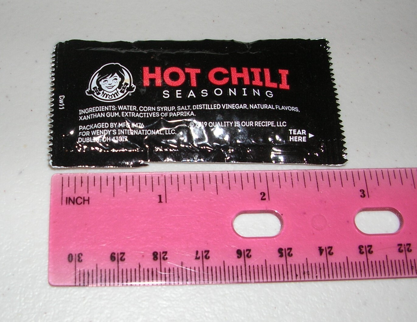(50 Packets) Wendy's Hot Chili Seasoning Sauce Packets Wendys - Lot of 50 Packs