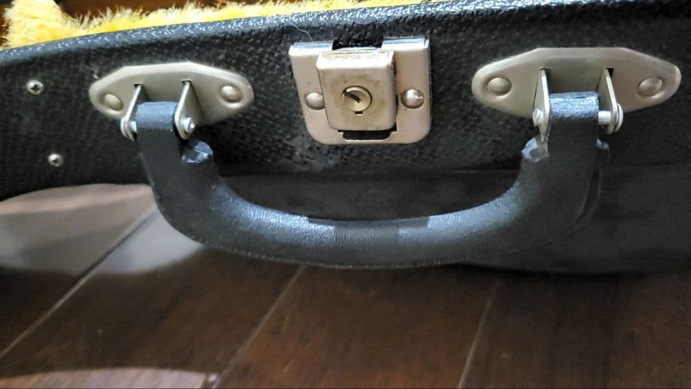 Suzuki Mandolin Violin Junk with some damage Case