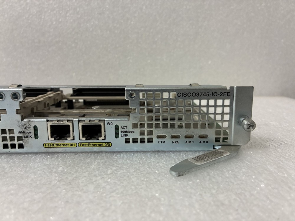 CISCO 3745-IO-2FE I/O INPUT/OUTPUT MODULE FOR 3745 MULTISERVICE ACCESS ROUTER