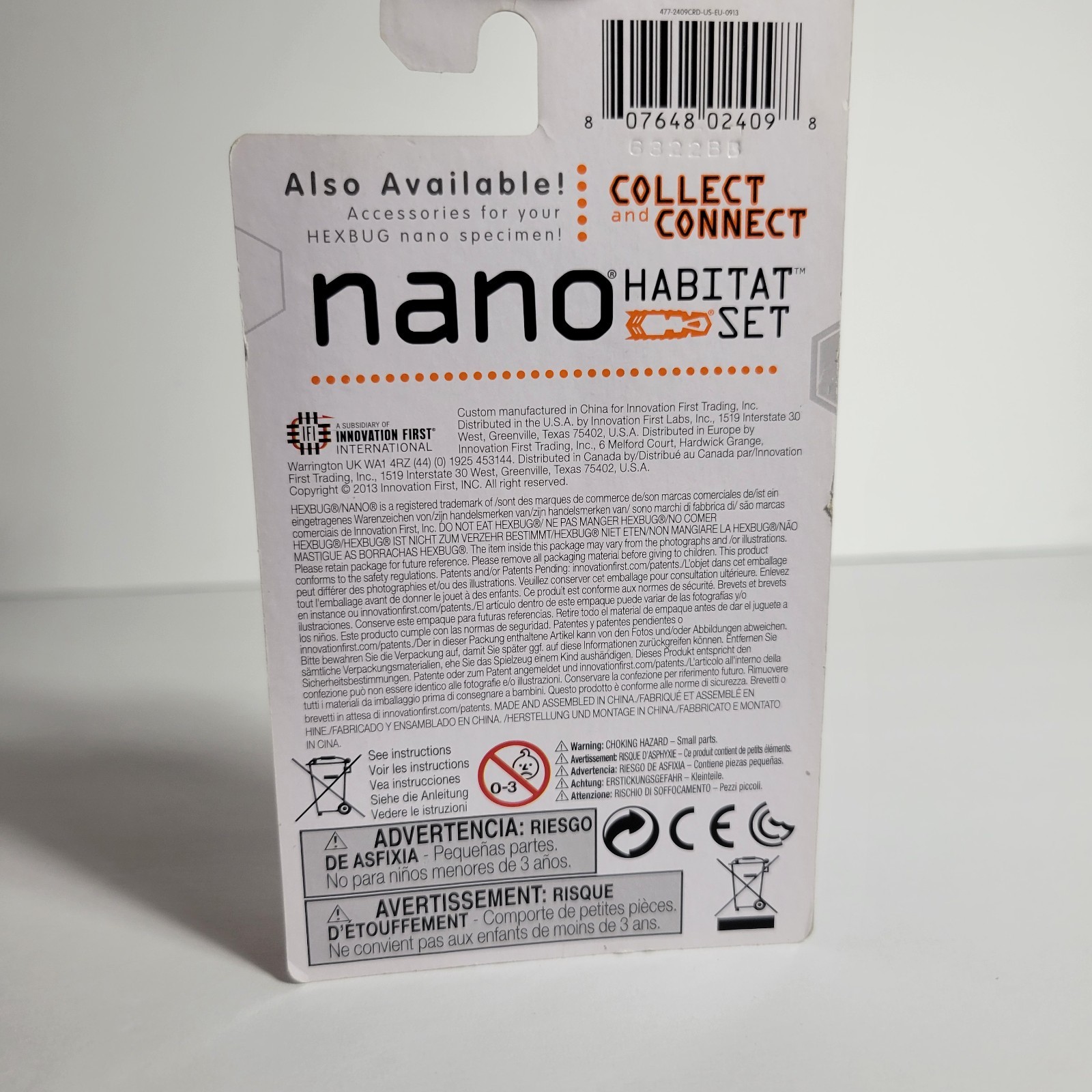 NEW ~ HexBug Nano Newton Series ~ Dark Purple ~ Micro Robotic Creature 477-2409