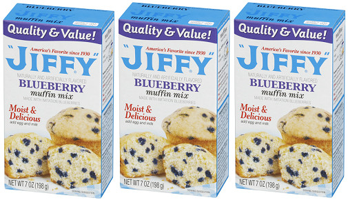 Jiffy Blueberry Muffin Mix 3 Pack