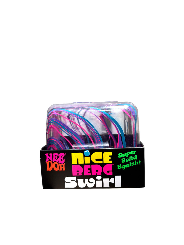 AUTHENTIC NeeDoh Niceberg Swirl (Orange, Yellow, Pink)