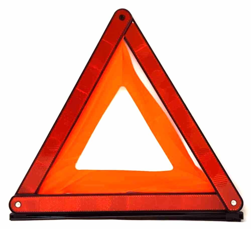 Car Eu Warn Triangle Shield Truck Emergency Breakdown Accident Hedging Foldable
