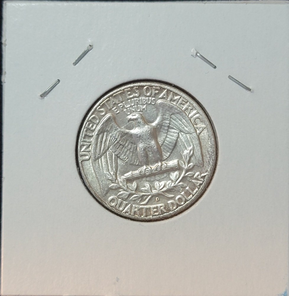 1952 D 25C Uncirculated