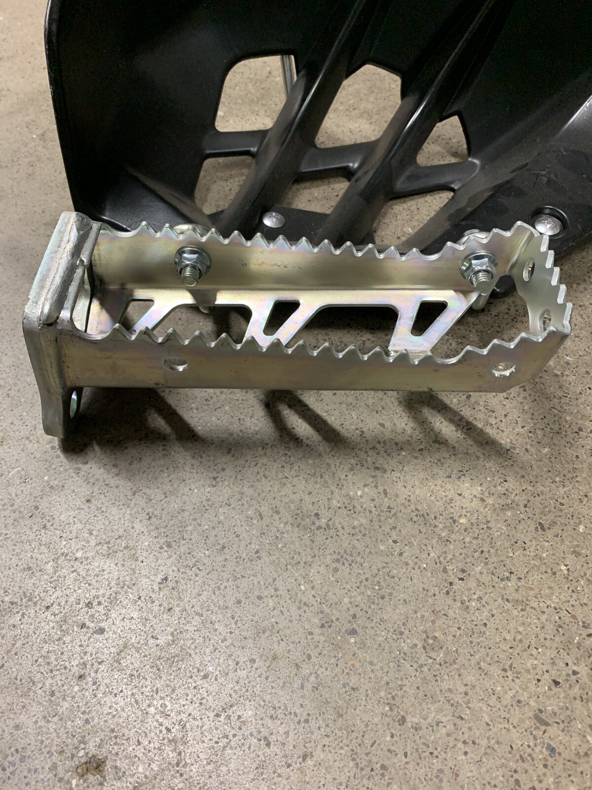 YAMAHA YFZ450R NEW NTO FOOT PEGS HEEL/FOOT GUARDS 2014-2015-2016 14-15-16 20 22