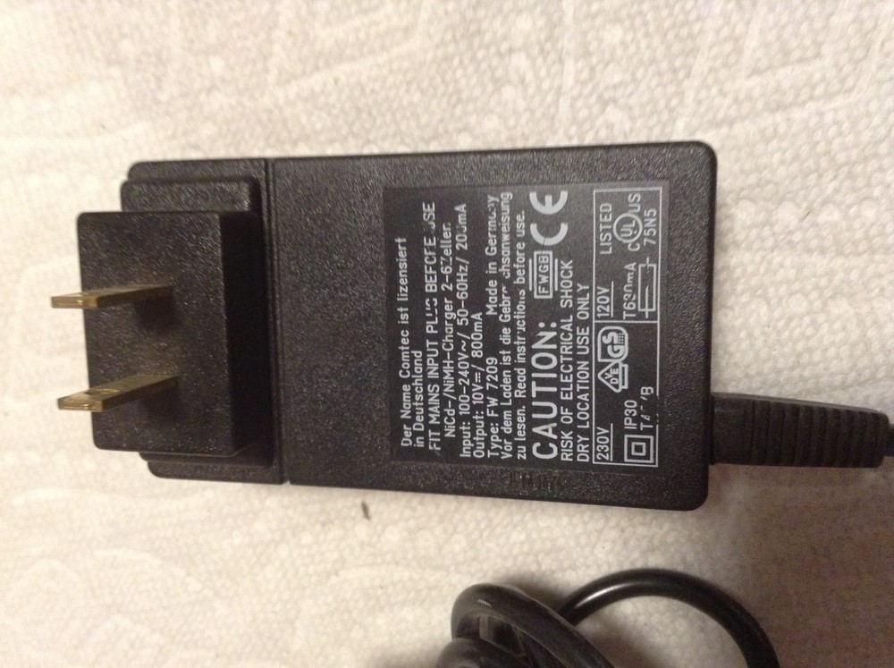 Zebra FW7209 Charger