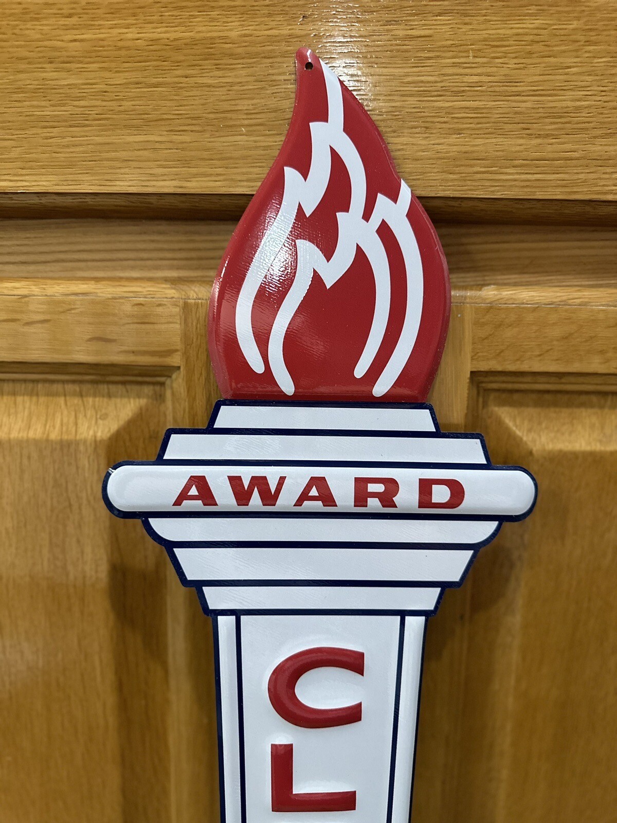 Clean Rest Room Sign Bathroom American Standard Gas Oil Vintage Style Wall Decor