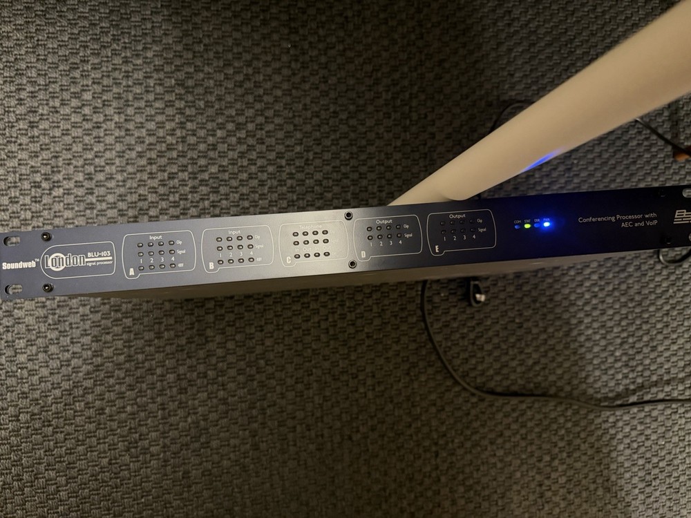 BSS Soundweb London BLU-103 Conferencing Processor with AEC & VOIP