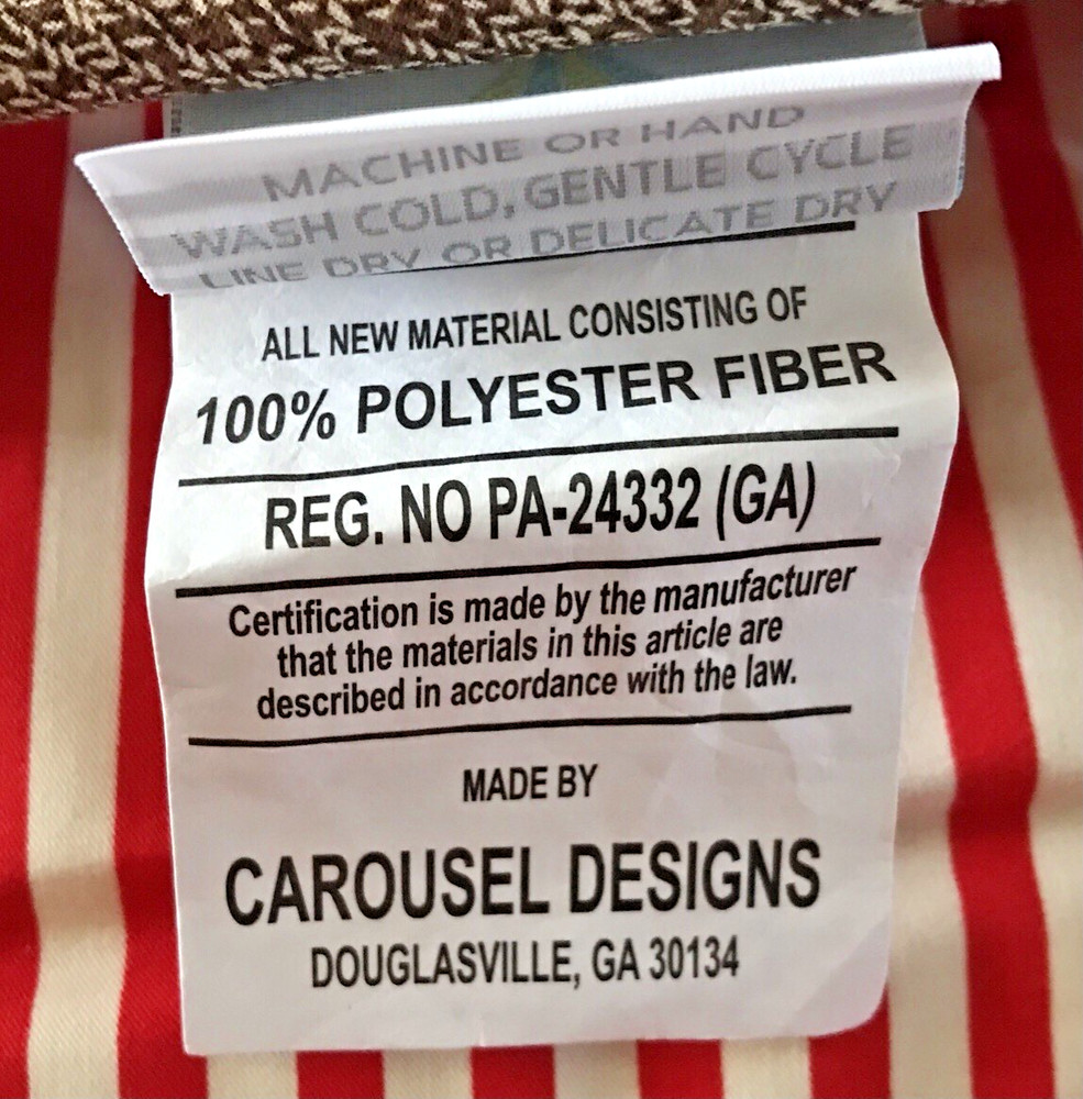 Sock Monkey Carousel Design Crib Sheets & Comforter