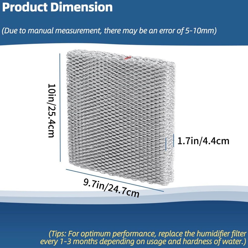 For Aprilaire 10 Humidifier Filter Replacement Water Panel 2 Pack for Bryant