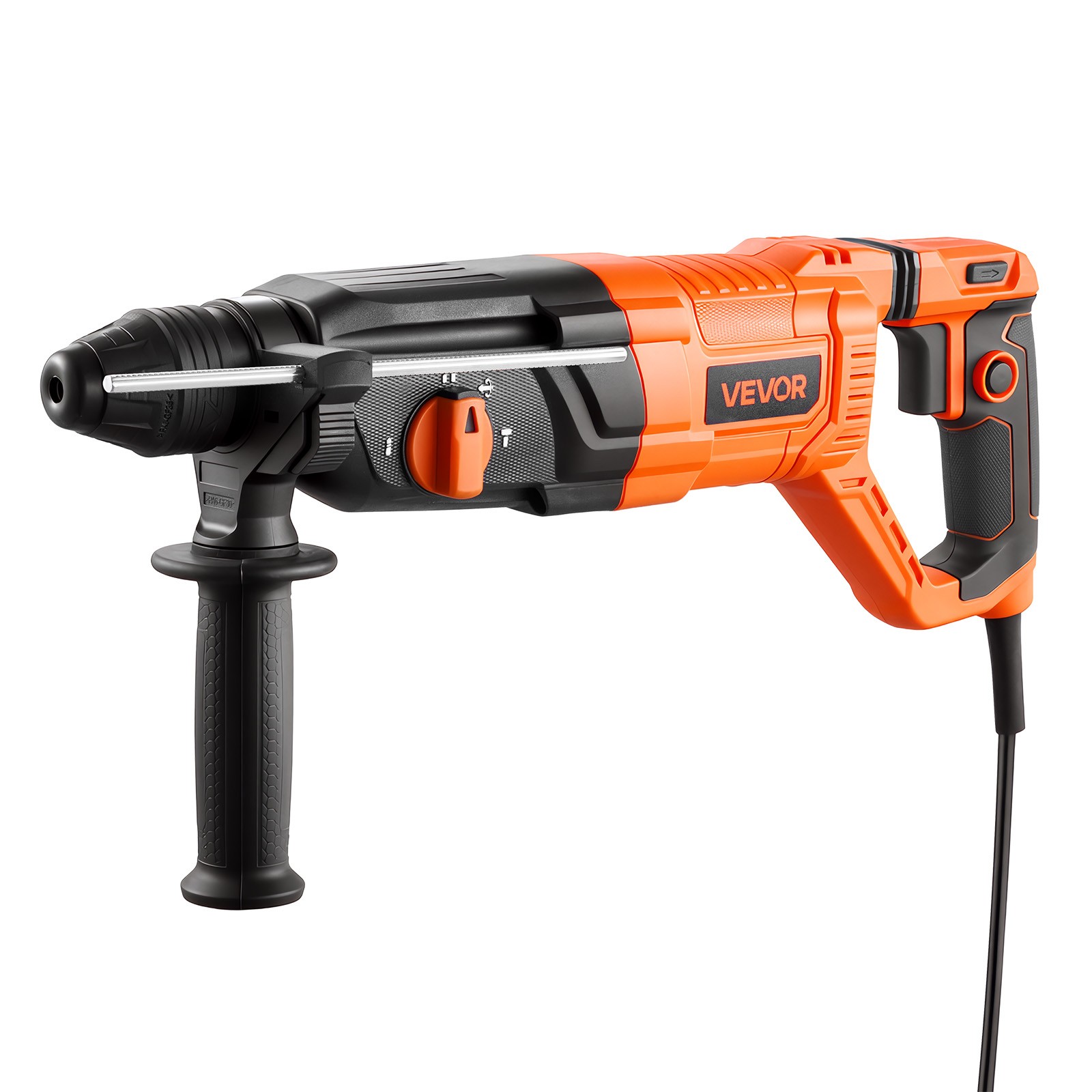 VEVOR Rotary Hammer Drill Rotary Hammer 1-1/8 in SDS-Plus for Concrete Masonry