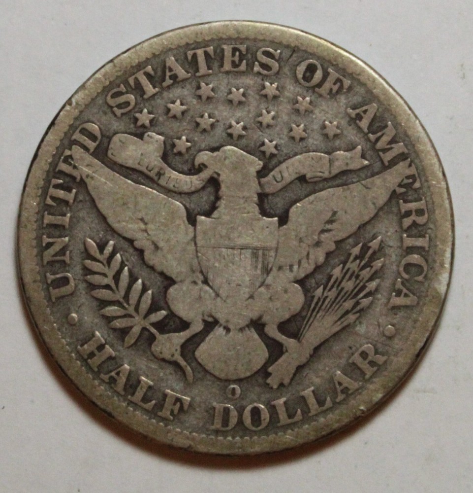 1896 O Barber Half Dollar DU125