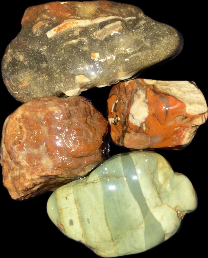 Agate Jasper Chert and MORE Rocks for Tumbling Bulk options