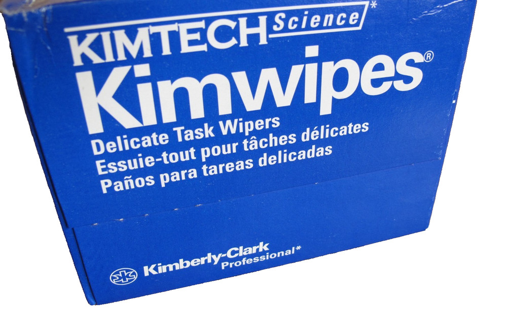 Kimtech Kimwipes Delicate Task Wipes 1785 Count Anti Static Surface Cleaning
