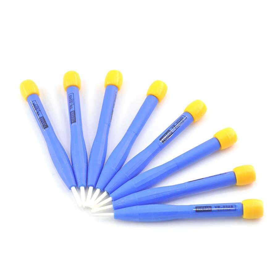 8x Hand Tool Full Type Adjust Frequency Screwdriver Anti-static Ceramic Set A343