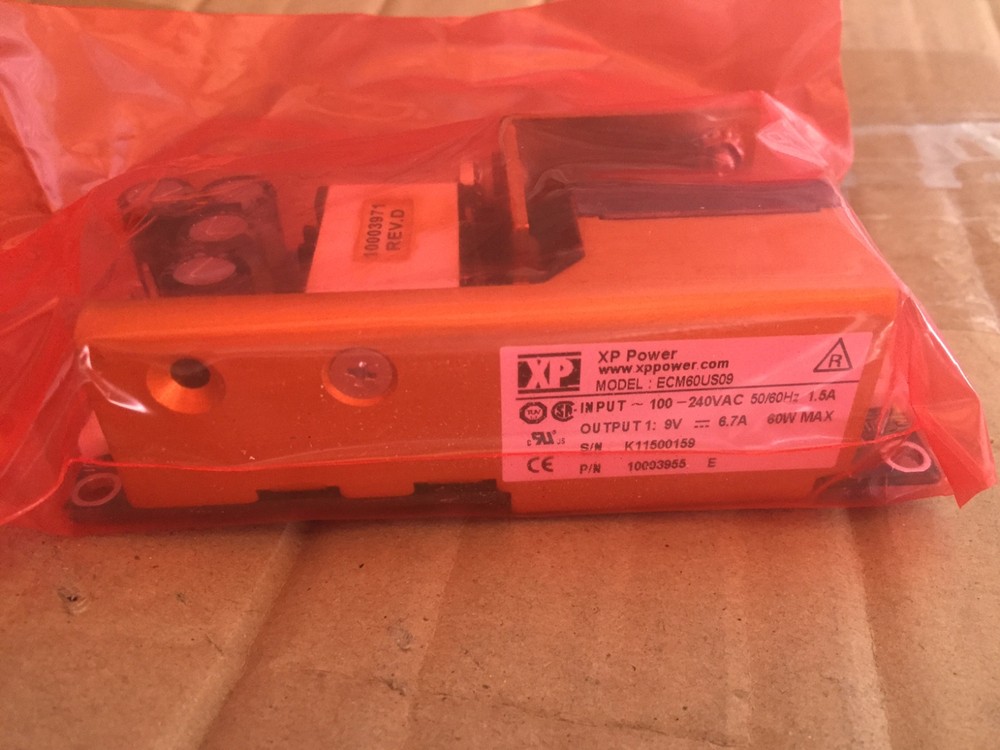 XP POWER MODEL ECM60US09 POWER SUPPLY