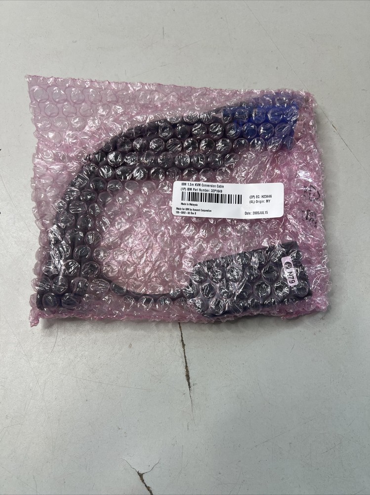 IBM 1.5m KVM Conversion Cable 32P1649