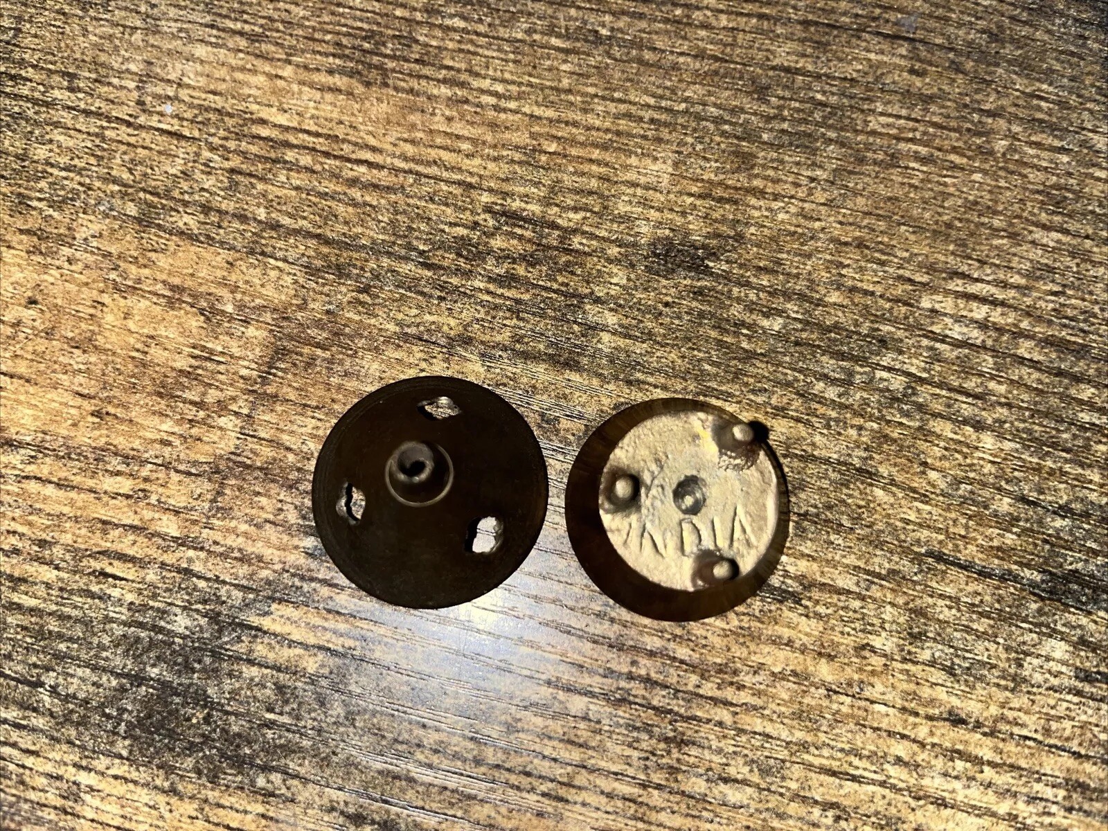 Vintage Small Brass Incense Burner Holder mesures 1 1/2" tall, Made in India