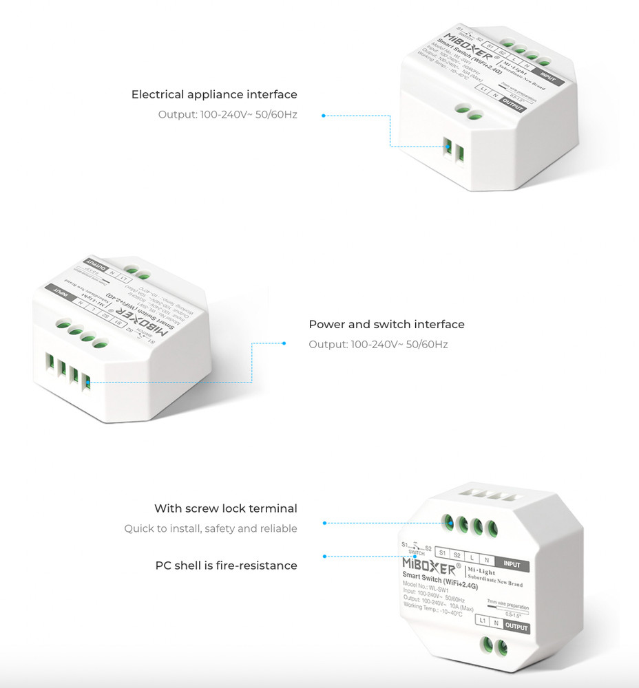 WL-SW1 Smart Switch (WiFi+2.4G)