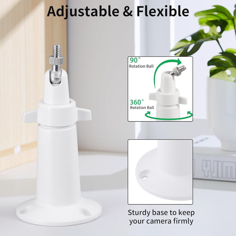 Adjustable Wall Mount for Spotlight Cam Plus/Pro (Battery), 360°Degree Adjustabl