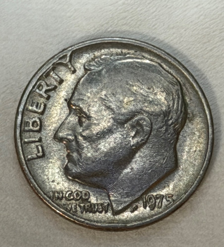 1975 dime no mint mark!