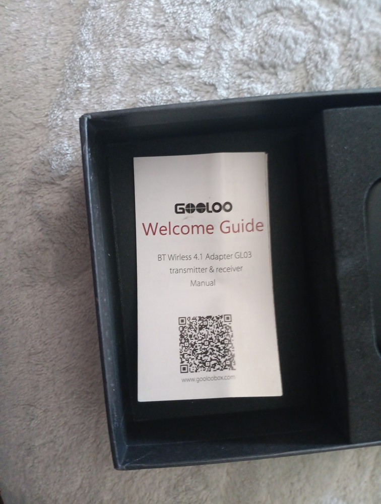 GOOLOO - TOSLINK / SPDIF BT Wireless 4.1 Receiver & Transmitter All In One - EUC