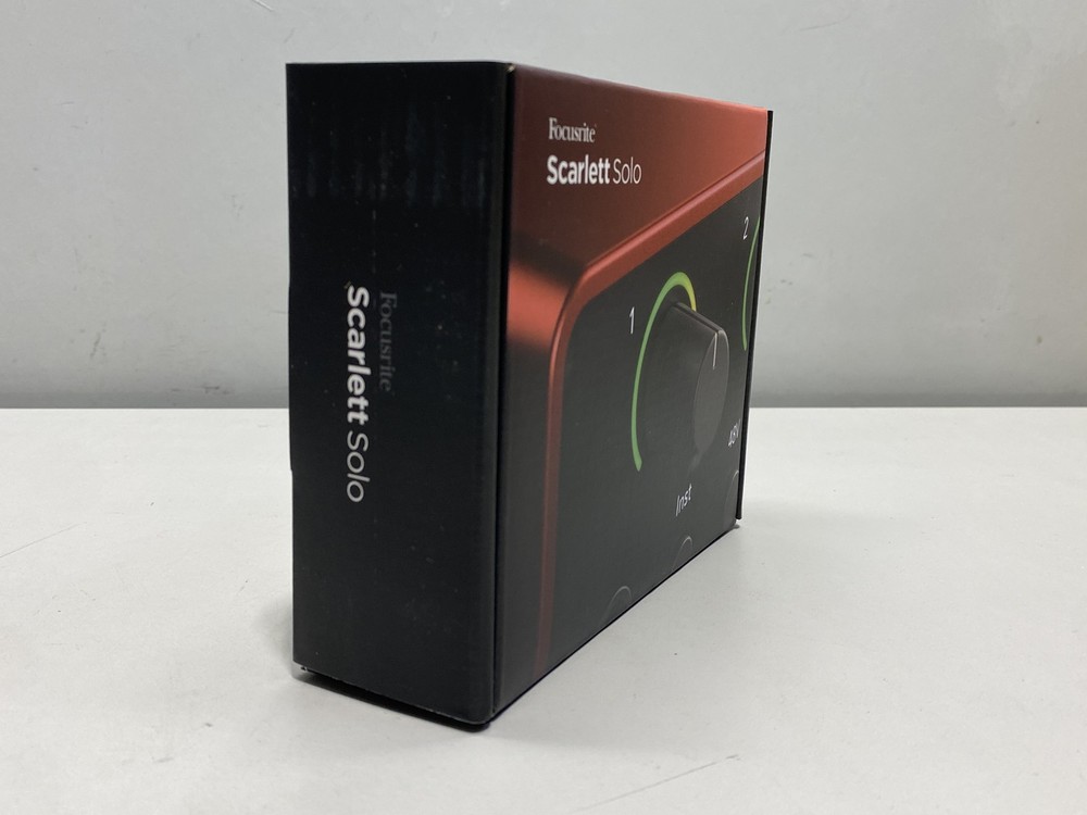 Focusrite Audio Interface Scarlett (4th Generation) Solo USB