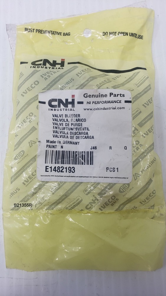 CNH Valve Bleeder E1482193