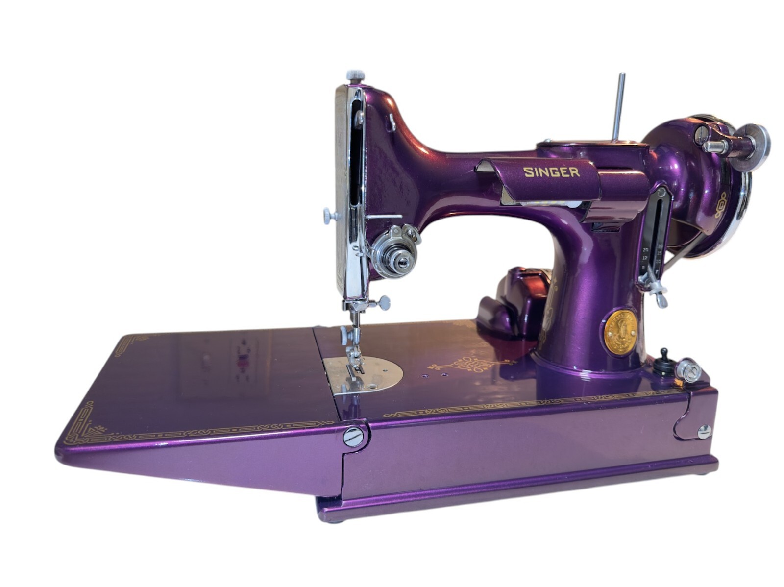 Singer Featherweight 221 Sewing Machine Custom Painted Color of Choice