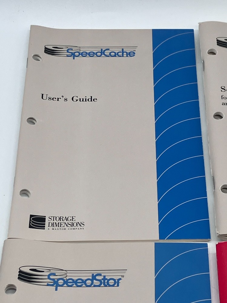 Speedstar Hard Disk Software DOS Maxtor Manuals