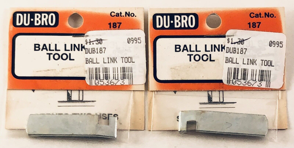 DU-BRO Ball Link Tool 187 - Two Packages - NOS
