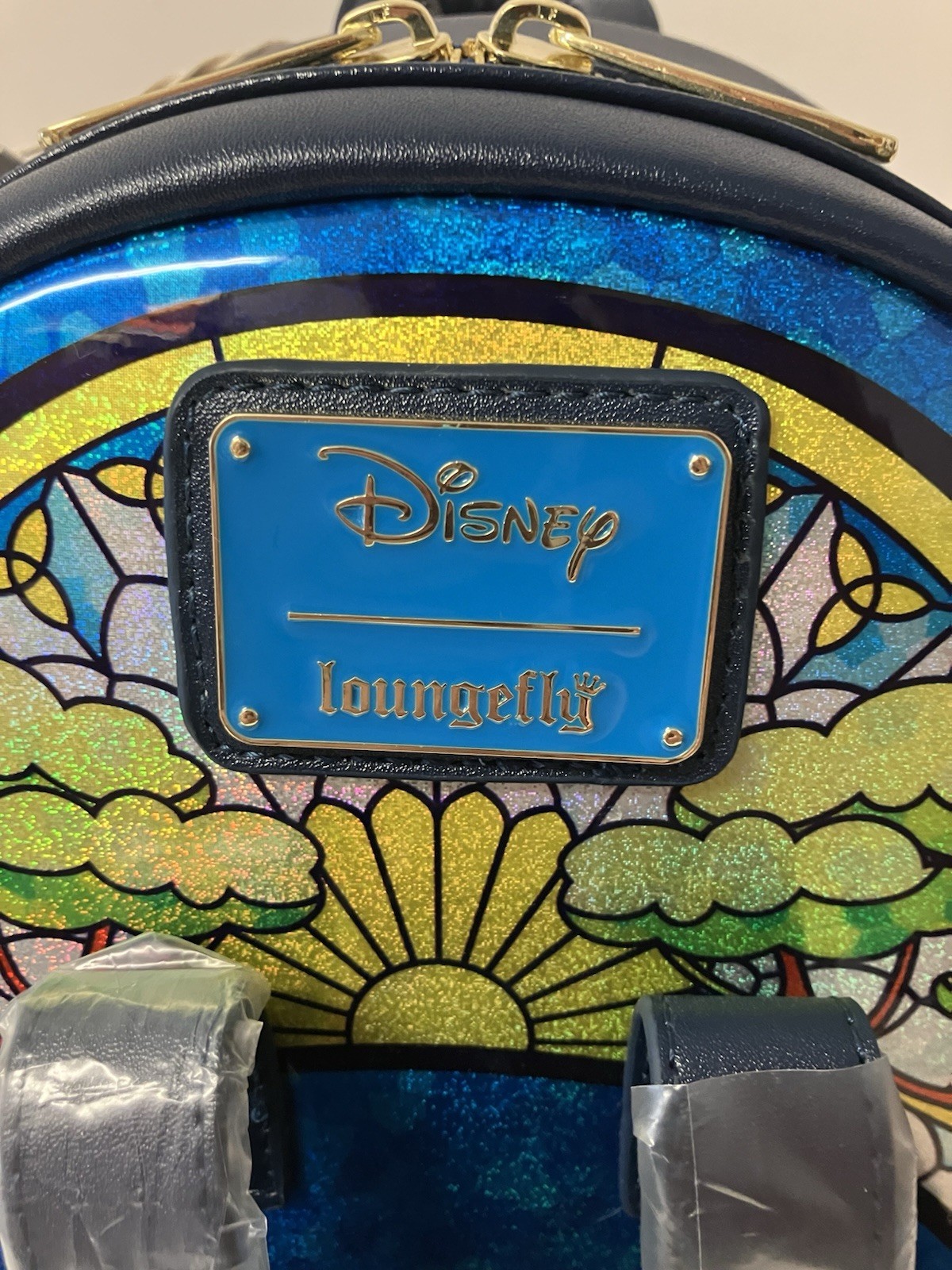 Loungefly Disney Princess Stained Glass Collection Snow White Mini Backpack NWT