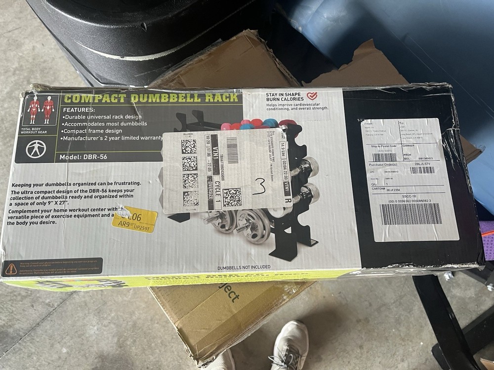 Marcy DBR56 Compact Dumbbell Rack