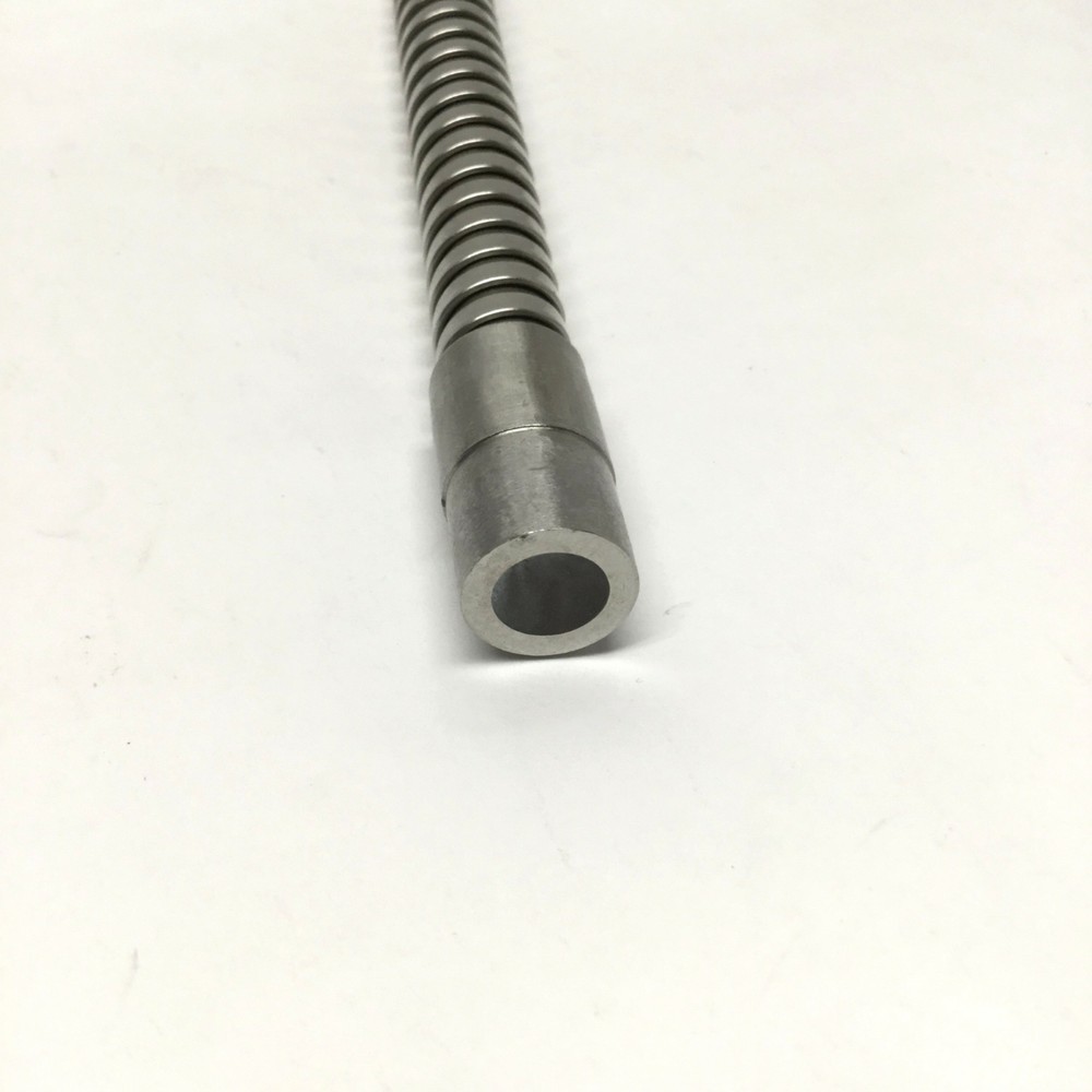 Machine Vision Fiber Optic Line Scan Light Guide 6" Slit, 24" Long Cable