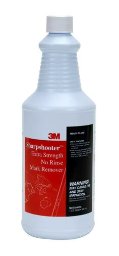 3M (16861) Extra Strength No-Rinse Mark Remover, Quart