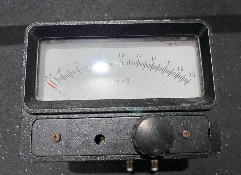 DIETERICH 77D EAGLE EYE 0-6000GPM FLOW INDICATOR