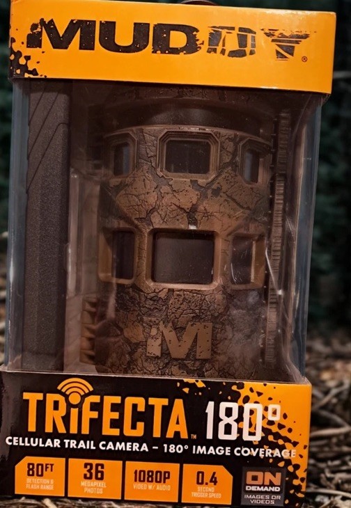 Muddy Trifecta 180 Cellular Trail Camera Brown
