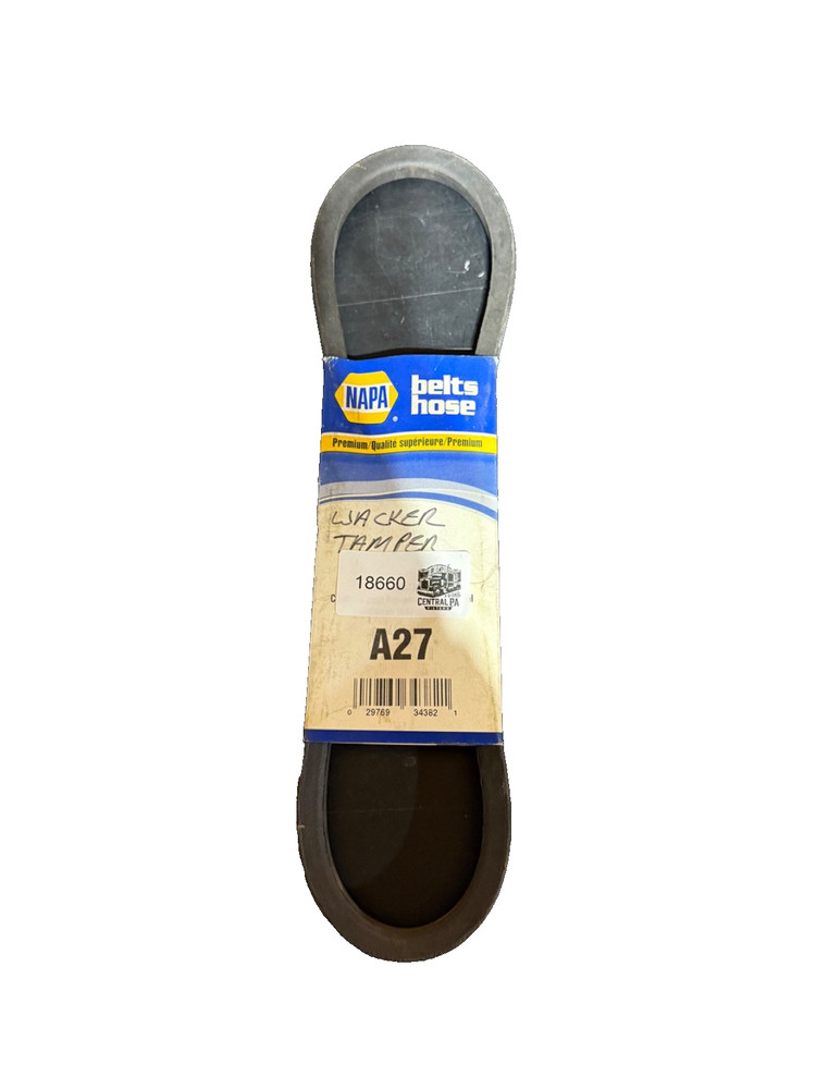 Napa Drive Belt P/N: A27