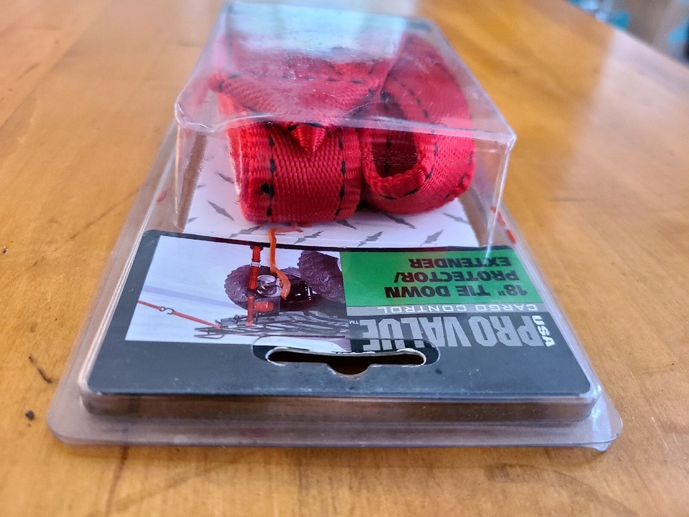 NOS Vintage Pro Value Cargo Control 18" Tie Down Protector/Extender #515320 -NEW