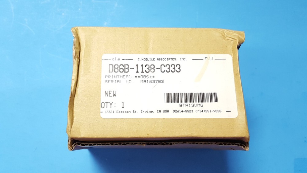 PRINTERHEAD , D86B-1138-C333 , FUJITSU , BTA13VMG