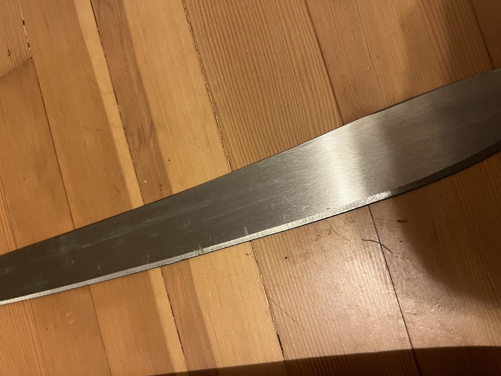 La Marca Corneta Machete Marca W/ Leather Sheath - NO 808